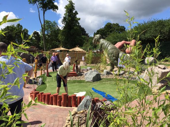 Congo Rapids Lost World Adventure Golf Opens At Ufford Park