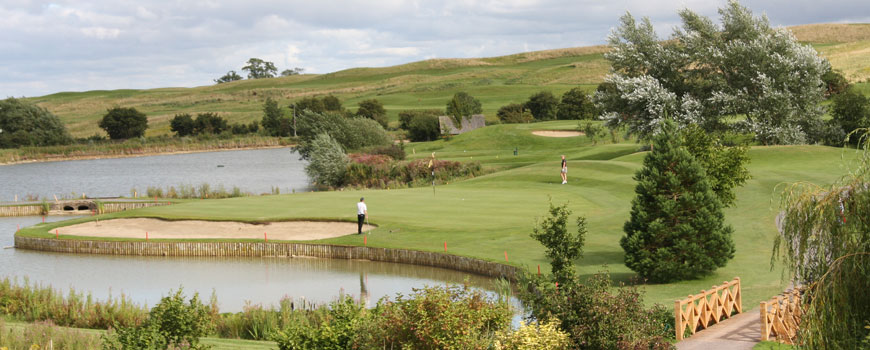 Red and Yellow Course at Cumberwell Park Golf Club Image